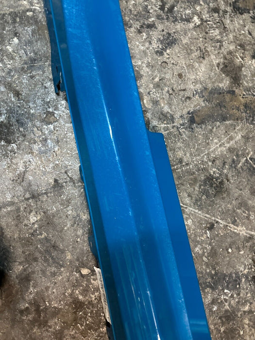 2015-2020 BMW M4 F82 LEFT DRIVER SIDE SKIRT LAGUNA SECA BLUE (448) ~WEAR~