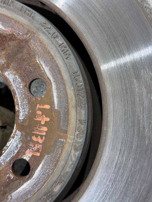 2019 FORD F150 RAPTOR FRONT LEFT BRAKE ROTOR DISC OEM