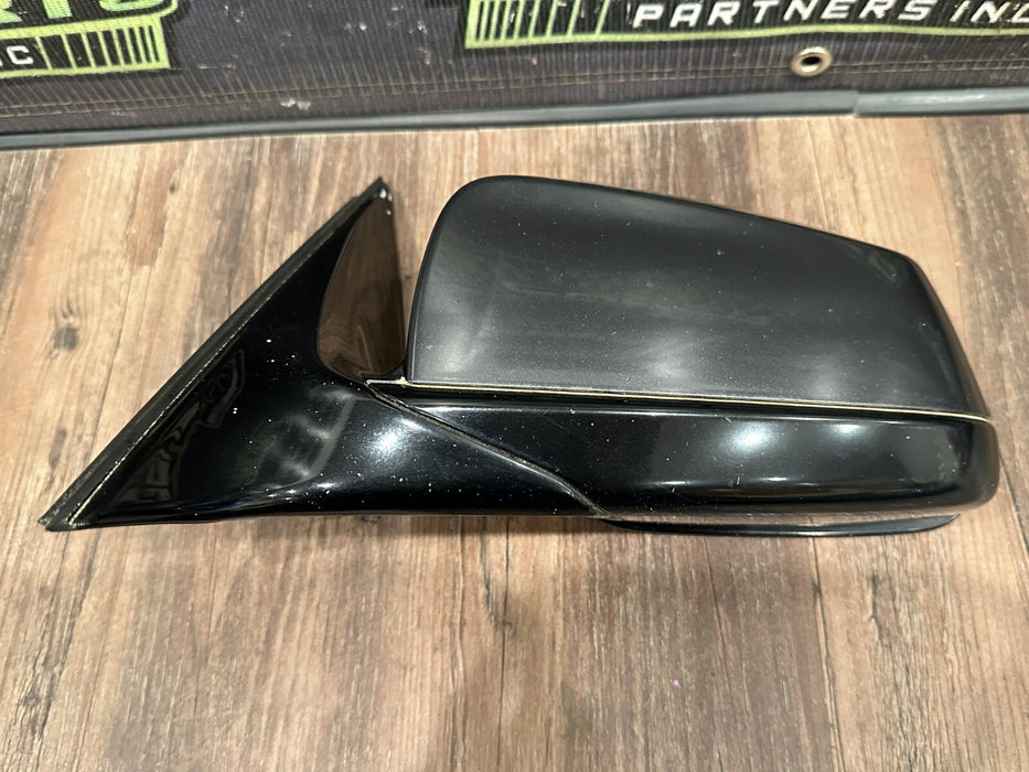 2011 BMW 550i F10 5 SERIES LEFT DOOR MIRROR GRAPHITE METALLIC (A90) *PAINT/READ