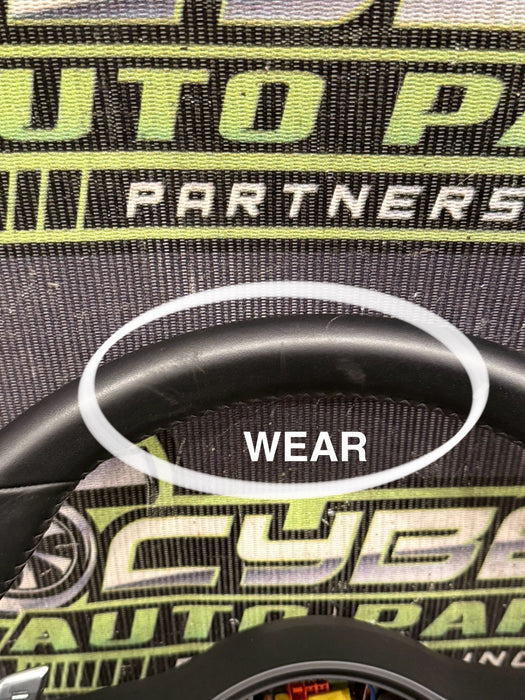 2014 PORSCHE 911 TURBO S 991.1 TO 991.2 CONVERSION BLACK STEERING WHEEL OEM