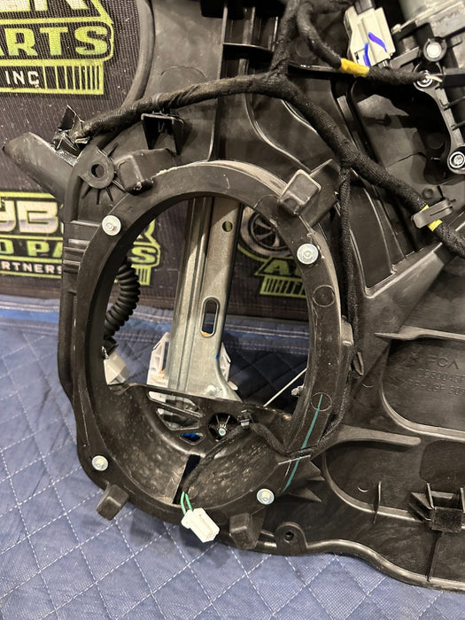 2024 DODGE RAM 3500 LARAMIE REAR RIGHT DOOR CARRIER PANEL W MOTOR OEM