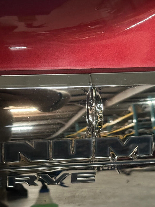 2016 NISSAN TITAN XD PLATINUM RESERVE CAYENNA RED TAILGATE ~MINOR DENTS~ OEM