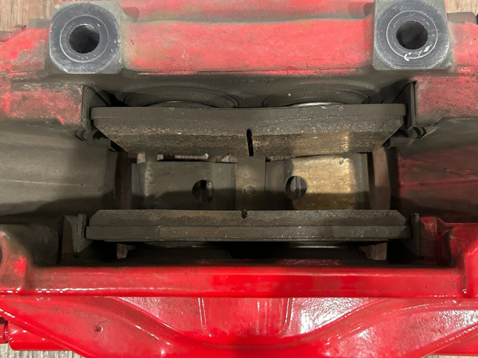 2021 AUDI R8 REAR RIGHT RED CARBON CERAMIC BRAKE CALIPER OEM *PAINT CHIP/READ!*