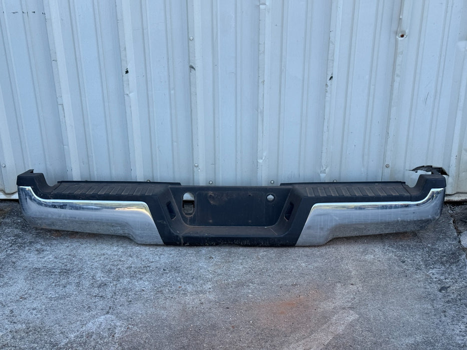 2017-2022 FORD F250 F350 F450 REAR BUMPER CHROME OEM