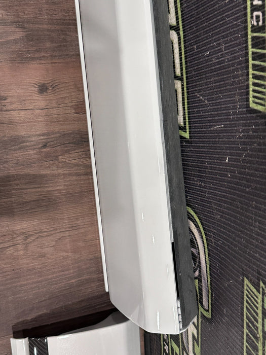 2020 2024 AUDI RS Q8 FRONT REAR LOWER DOOR MOLDING W/ CARBON FIBER TRIM OEM