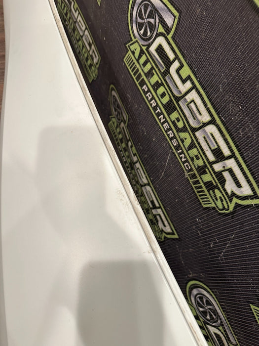 2017-2018 AUDI R8 SPYDER REAR PASSENGER QUARTER PANEL METALLIC WHITE *DAMAGE*