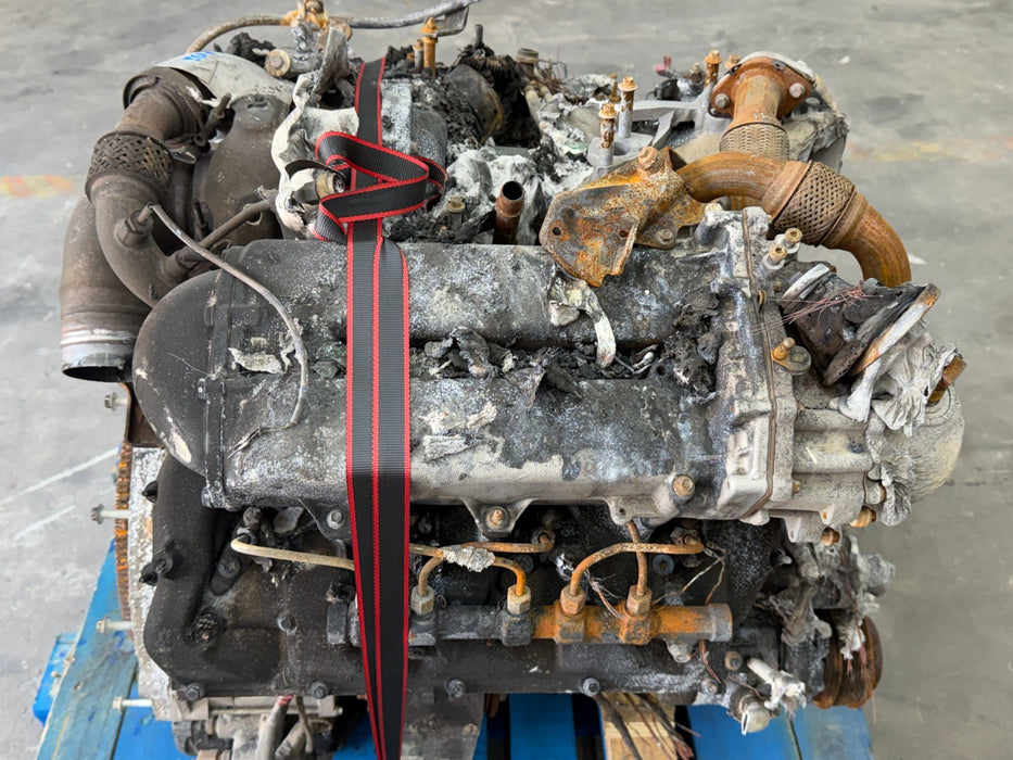 2017-2019 FORD F250 F350 F450 6.7L POWERSTROKE DIESEL ENGINE 62K MILES *FIRE*