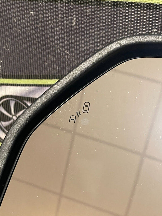 2017-2019 FORD F250 F350 DRIVER LEFT TOWN MIRROR W RED CAP COVER (RR) OEM {READ}