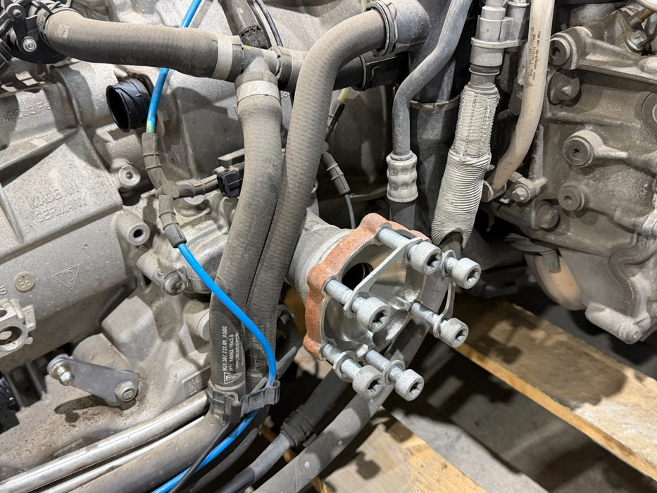 2014 PORSCHE 911 TURBO S 991 3.8L ENGINE PDK TRANSMISSION ByDesign 68MM Turbos