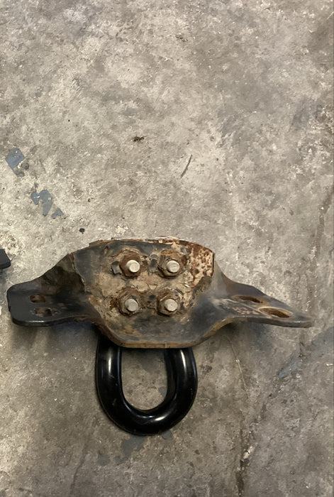 2017-2022 FORD F250 F350 F450 FRONT BUMPER RIGHT TOW HOOK OEM~RUSTED~