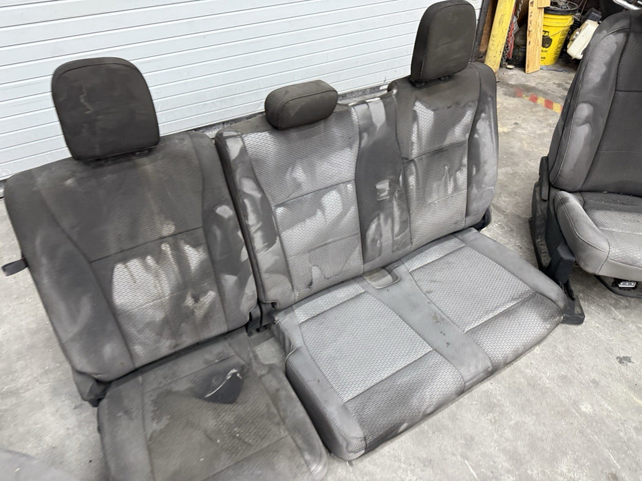 2020 FORD F250 F350 F450 XLT FRONT REAR SEATS CLOTH OEM *COSMETIC*