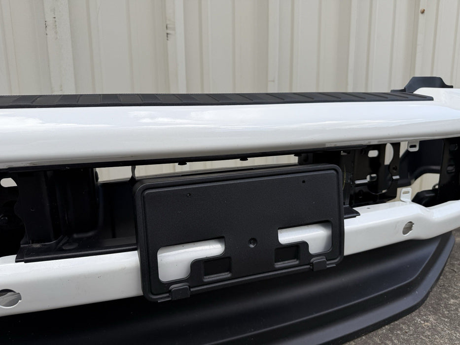 2023 2024 2025 FORD F250 F350 FRONT BUMPER ASSEMBLY STAR WHITE OEM