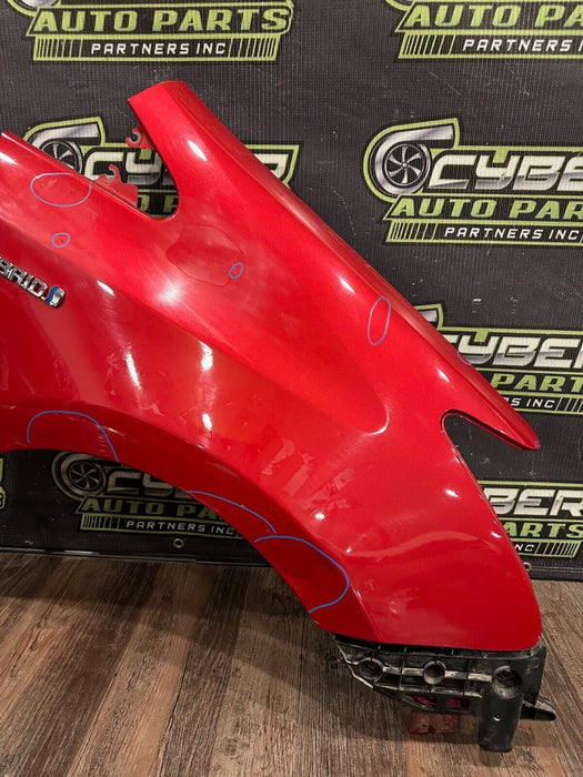 2014 TOYOTA PRUIS V FRONT PASSENGER RIGHT FENDER OEM *RESIDUE/PAINT CHIPS* (READ