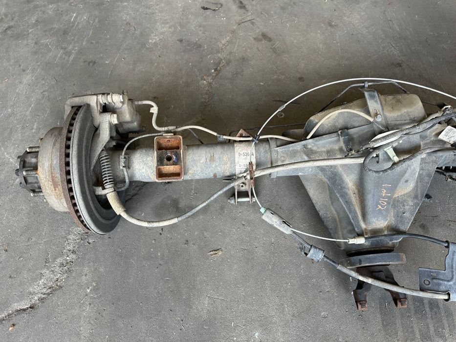 2017 2018 2019 FORD F250 F350 DIESEL REAR AXLE ASSEMBLY 4X4 3.55 RATIO 46K MILES