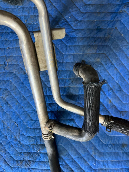 2016 2019 NISSAN TITAN XD HVAC HEATER INLET & OUTLET HOSE OEM 92400 EZ41A