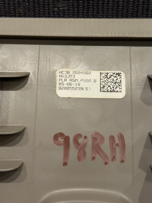 2017 2019 FORD F250 F350 LIMITED LEFT RIGHT UPPER B PILLAR TRIMS OEM ~SCRATCHES~