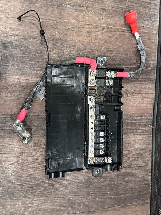 2015 JAGUAR F TYPE R POWER SUPPLY MODULE TRUNK POSITIVE BATTERY EX53 14300 AD