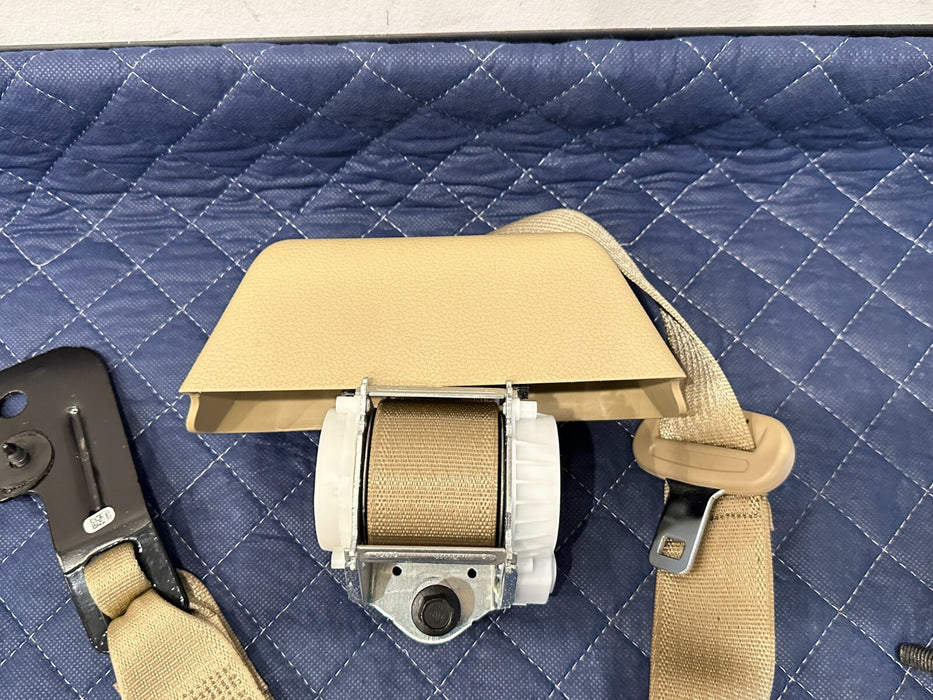 2017-2019 FORD F250 F350 LARIAT TAN REAR LEFT MIDDLE RIGHT SEATBELTS OEM