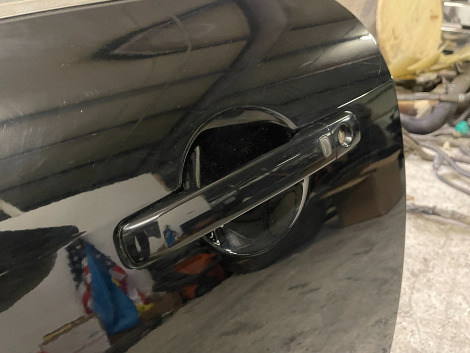 2013 INFINITI G37S CONVERTIBLE DRIVER LEFT DOOR SHELL BLACK OEM 2009-2015 Q60