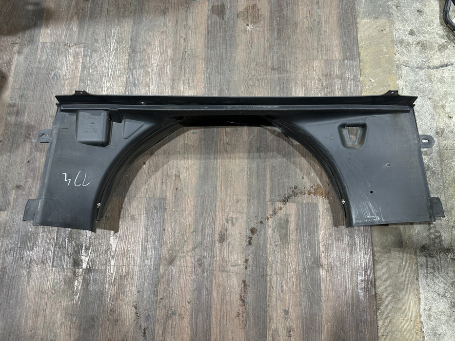 2017-2019 FORD F250 F350 UPPER FAN SHROUD OEM HC34-8L604-CD *TAB/CRACK 6 & 9*