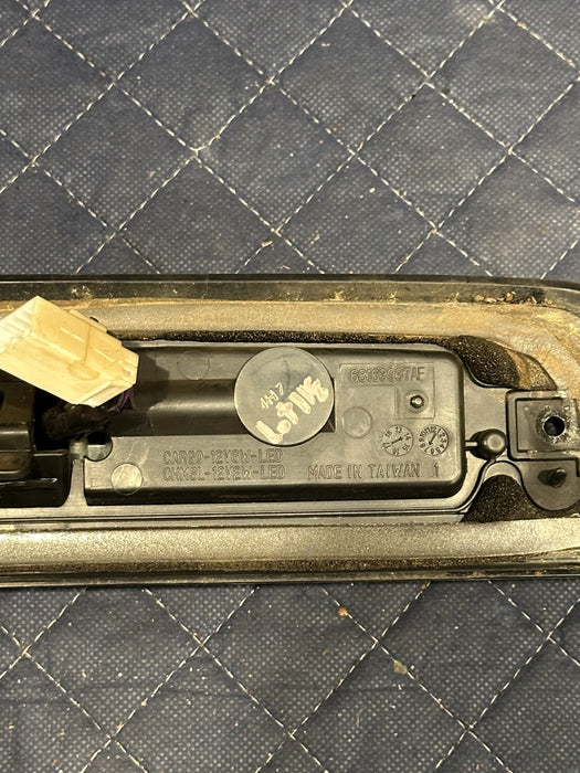 2015 DODGE RAM 2500 THIRD 3RD BRAKE LIGHT W CAMERA OEM