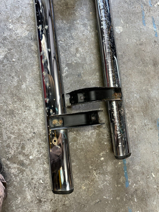 2016 2017 2018 NISSAN TITAN XD PRO-4X CREW CAB LEFT RIGHT STEPS RUNNING BOARDS