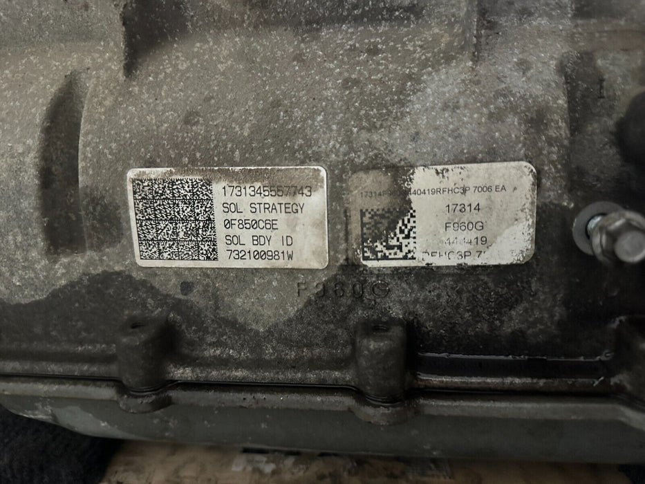 2017 2018 2019 FORD F250 F350 F450 DIESEL 6 SPEED TRANSMISSION 6R140 46K MILES