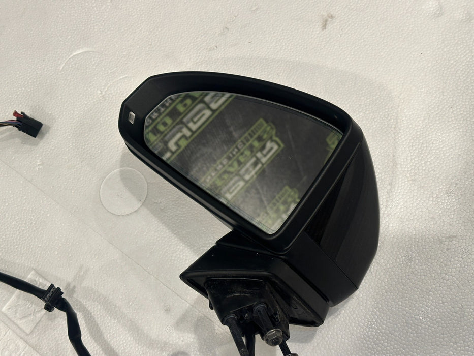 2017-2023 AUDI R8 CARBON FIBER DOOR MIRROR LEFT RIGHT PAIR OEM GENUINE