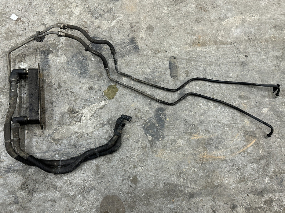 2017 2019 FORD F250 F350 DIESEL TRANSMISSION COOLER W LINES OEM HC34 7J389 CB