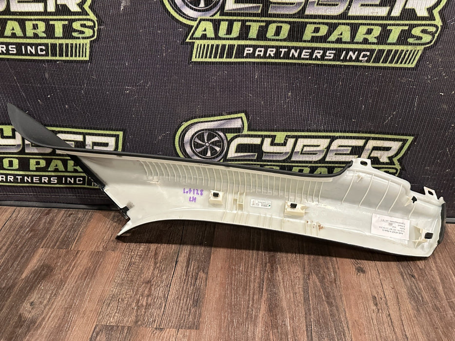 2017 AUDI R8 SPYDER FRONT LEFT A PILLAR TRIM OEM