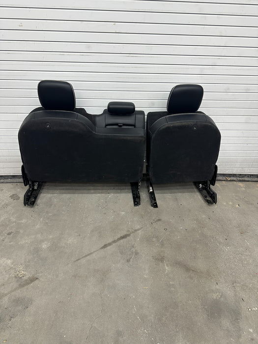 2024 DODGE RAM 3500 LARAMIE REAR LEATHER BLACK SEATS OEM *DENTS 4,5,9*