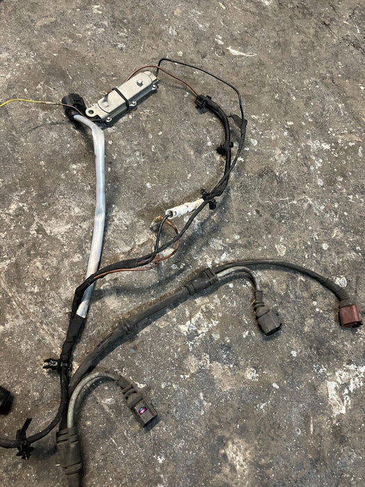 2021 AUDI R8 COUPE REAR LEFT DRIVER LH ENGINE BAY HARNESS ~CUT!!!~