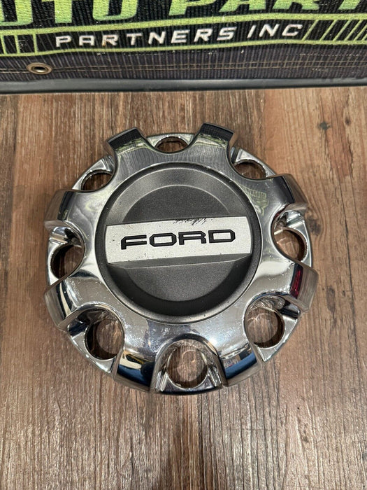 2017-2019 FORD F250 F350 F450 FRONT WHEEL CHROME CENTER CAP OEM