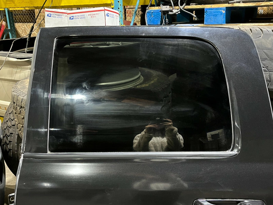 2018 DODGE RAM 1500 2500 3500 LARAMIE REAR LEFT DOOR SHELL BLACK *PXR* 2010-2018