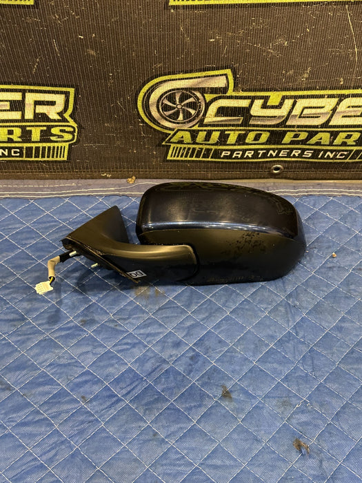 2013 NISSAN 370Z DRIVER LEFT MIRROR BLUE OEM