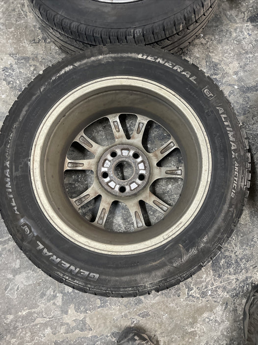 2014 TOYOTA PRIUS V WHEELS RIMS SET OEM ~CURBRASH~P205/60R16