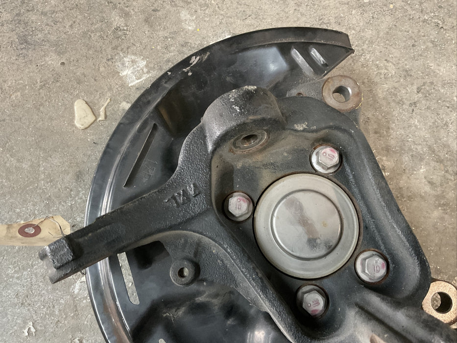 2018 SUBARU BRZ tS FRONT RIGHT SPINDLE KNUCKLE HUB 15K MILES BREMBO BRAKE SHIELD