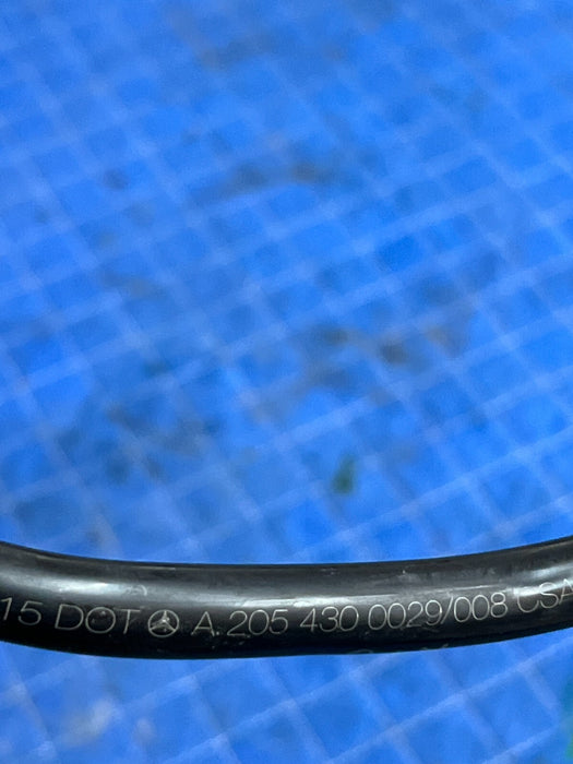 2015 MERCEDES C63S AMG BRAKE BOOSTER VACUUM LINE 2054300429 205 430 04 29