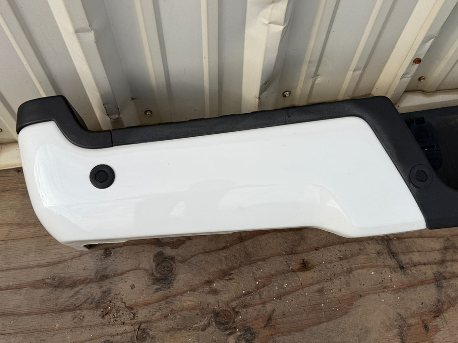 2020 2021 2022 FORD F250 F350 F450 REAR BUMPER STAR WHITE (AZ) OEM COMPLETE