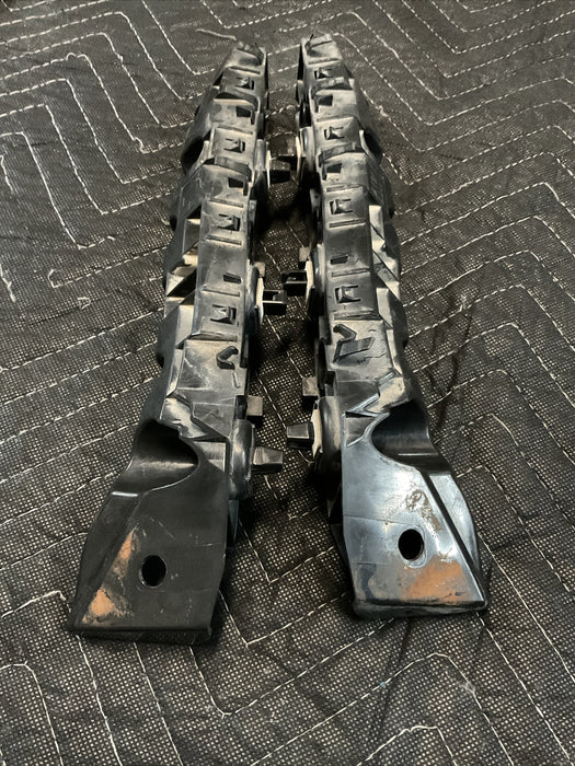 2016 NISSAN 370Z REAR BUMPER RETAINER BRACKET PAIR LH RH OEM~DAMAGE~