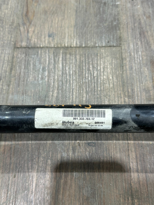 2014 PORSCHE 911 TURBO S 991 REAR STABILIZER BAR ASSEMBLY OEM 99133370312