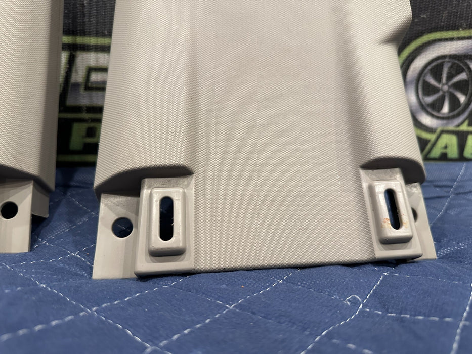 2017 2019 FORD F250 F350 F450 LIMITED LEFT RIGHT UPPER B PILLAR OEM ~SCRATCHES~