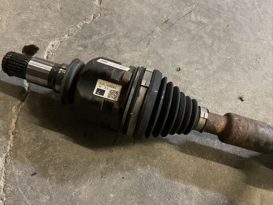 2014 TOYOTA PRIUS V FRONT RIGHT PASSENGER CV AXLE SHAFT OEM