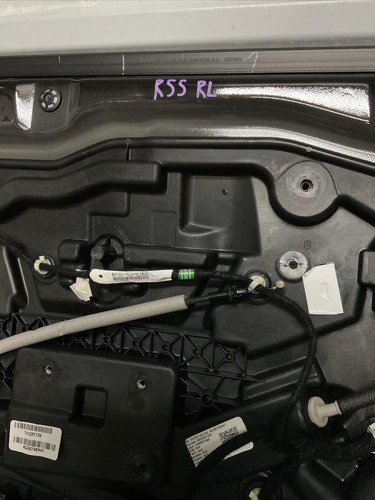 2022 RAM 1500 TRX 6.2L HELLCAT REAR DRIVER LEFT LH DOOR BLACK OEM ~DAMAGE~