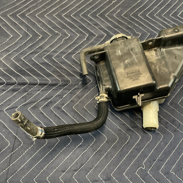 2019 FORD F250 F350 RIGHT PASSENGER ENGINE COOLANT RESERVOIR OVERFLOW OEM