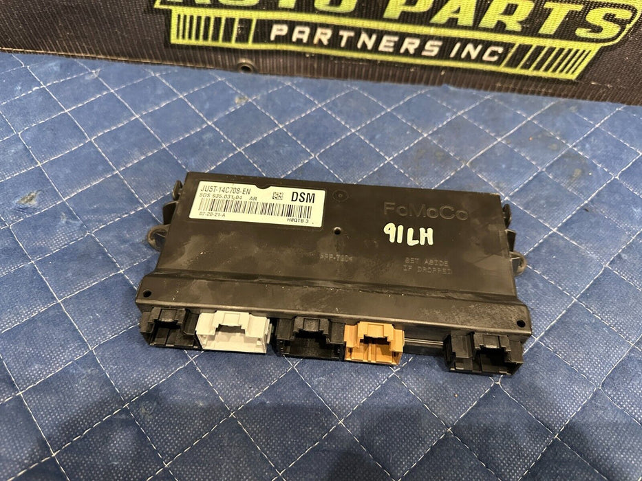 2020-2022 FORD F250 FRONT LEFT FORD MEMORY SEAT MODULE COMPUTER JU5T-14C708-EN