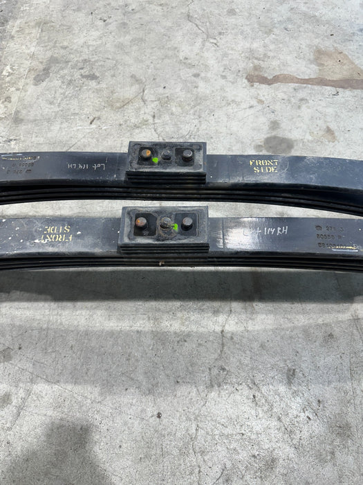LY2024 DODGE RAM 3500 LARAMIE REAR LEFT RIGHT LEAF SPRING PAIR OEM