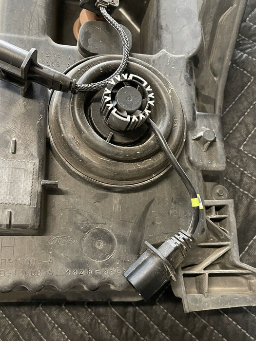 2017 2018 FORD F250 F350 F450 HALOGEN HEADLIGHT PAIR LEFT RIGHT OEM W/ LED BULBS