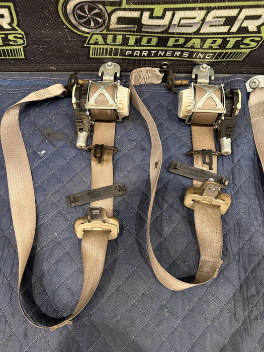 2015 DODGE RAM 2500 FRONT REAR LEFT RIGHT SEAT BELT SET OEM
