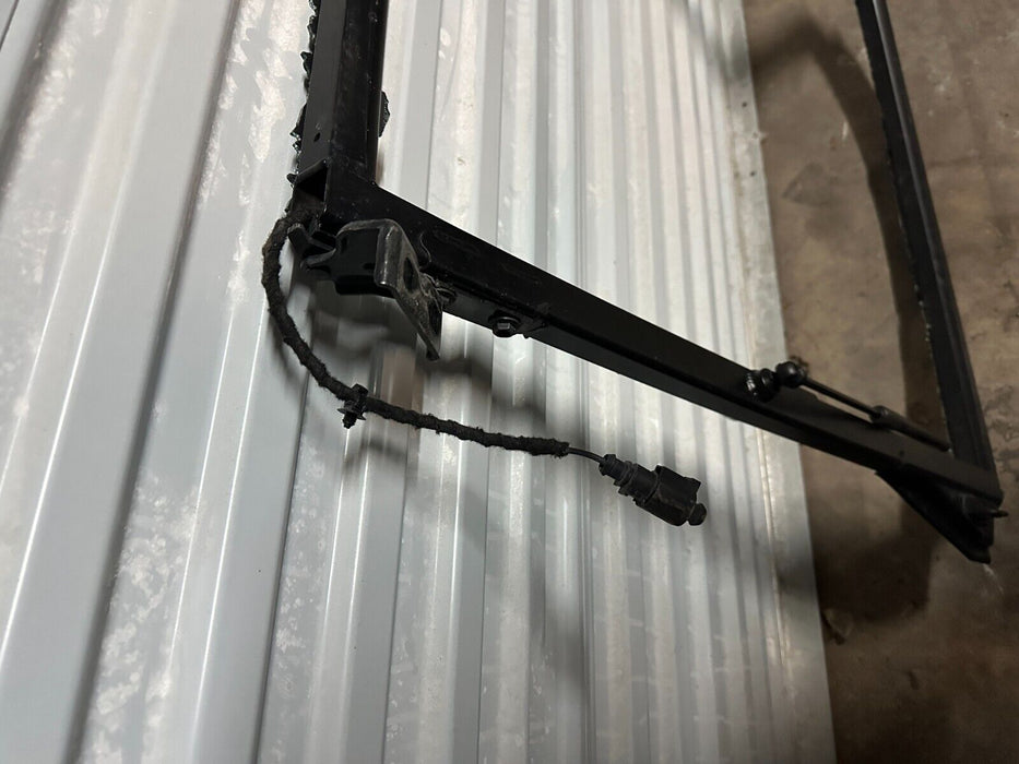 2018 2021 AUDI R8 COUPE REAR WINDSHIELD DECK LID FRAME OEM